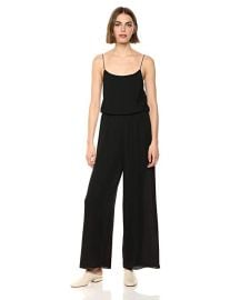 Theory Women s Ribed Wide Leg Jumpsuit at Amazon